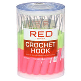 Red by Kiss WT31J 36pcs Crochet Hook Bucket